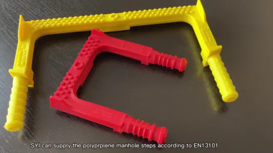 En13101 Cast Iron Manhole Ladder Manhole Step with Plastic Polypropylene Coating