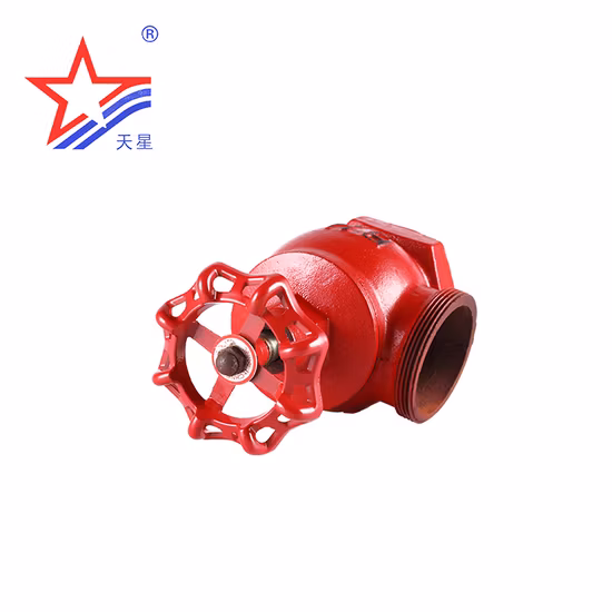 Black Rotary Table Without Booth Bucker Double Outlet Fire Hydrant