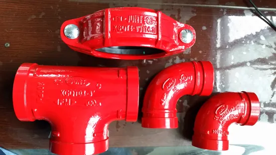 Ductile Iron Grooved Joint Pipe Fitting