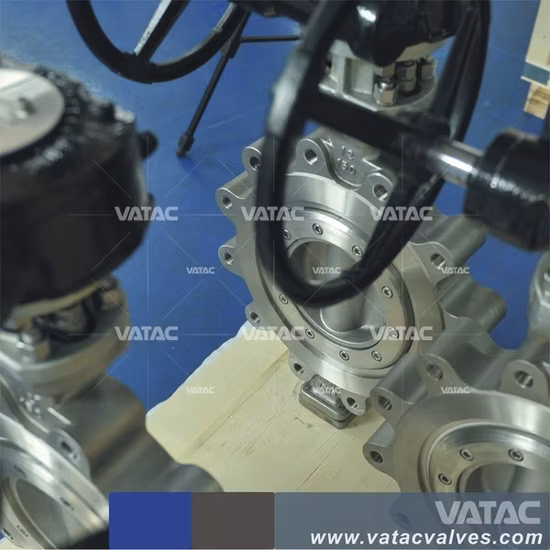 Bronze, Cast Stainless Steel or Iron Lug, Wafer & Flange RF Industrial Butterfly Valve for Control with Pneumatic Actuator