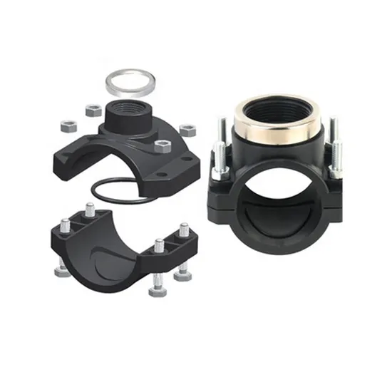 PP Saddle Clamp Threaded Fittings for Drip Irrigation System